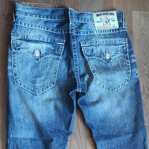True Religion Straight Jeans - 34W 30L